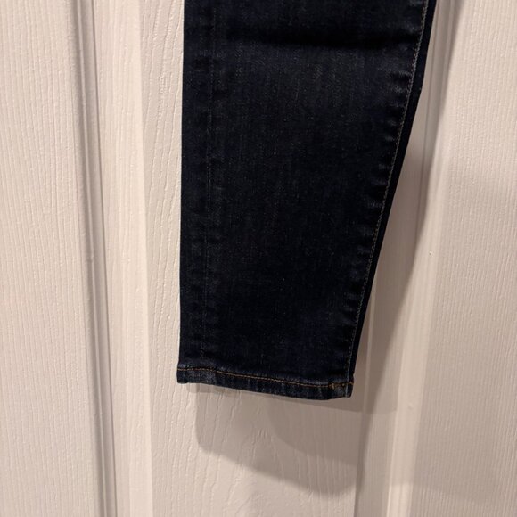 J. Crew Lookout High Rise Skinny Dark Wash Jeans - Picture 4 of 6